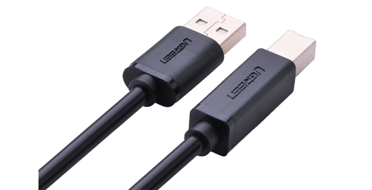Dây máy in  USB 2.0 dài 3M Ugreen (10351) US135